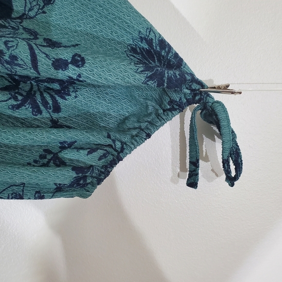 CATO MAXI TIERED Dress Floral Size XL Garden Flowy Botanical Countryside - Picture 4 of 9